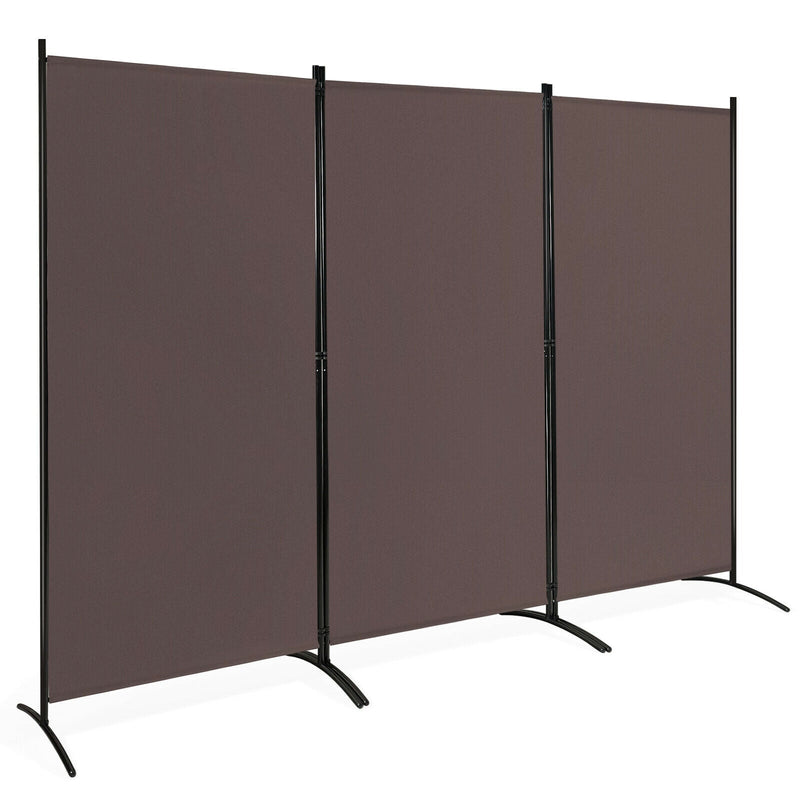 3-Panel Room Divider Folding Privacy Partition Screen