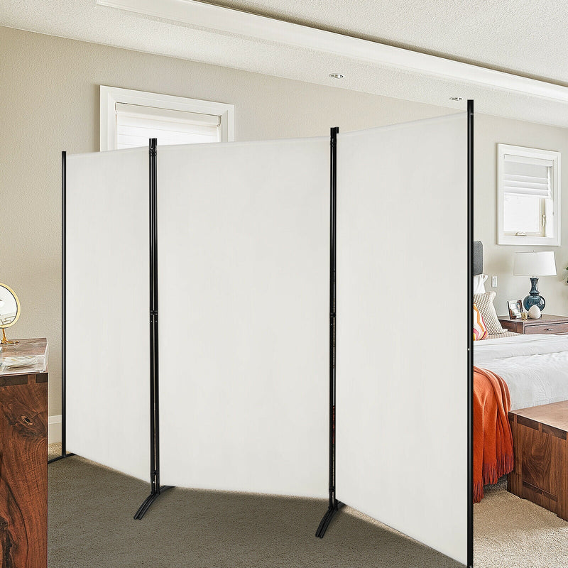 3-Panel Room Divider Folding Privacy Partition Screen