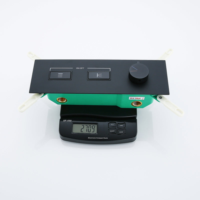 Wall Mounted Dual Function Shower System With Embedded-Box