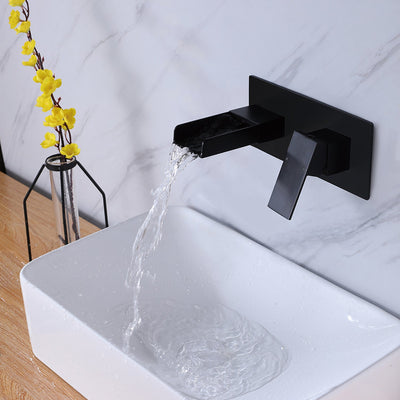 Single Hole Black Vessel Sink Bathroom Faucet