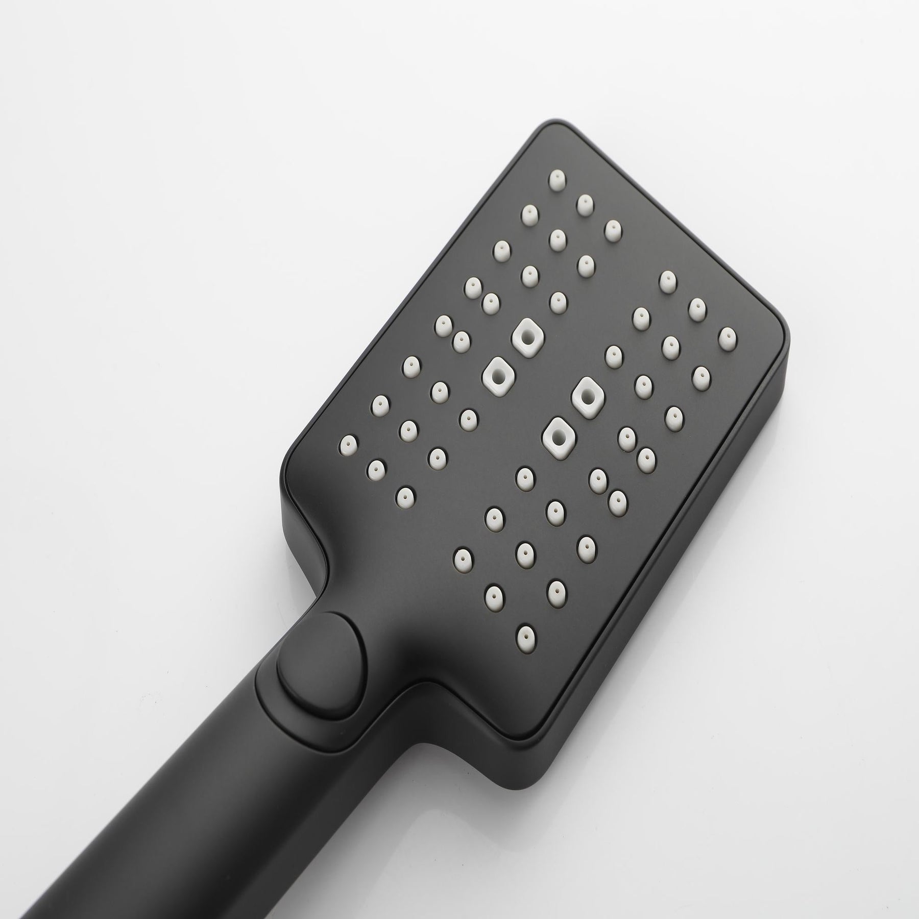 Matte Black Handheld Shower with 28Inch Slide Bar Forclover