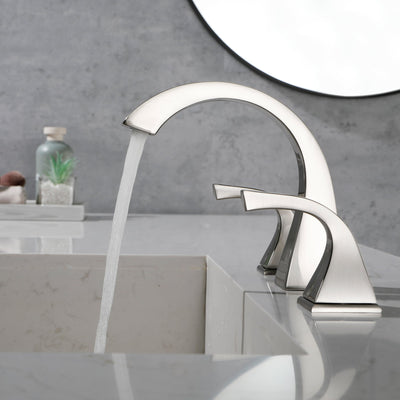 8 in. Widespread Double Handle Bathroom Faucet