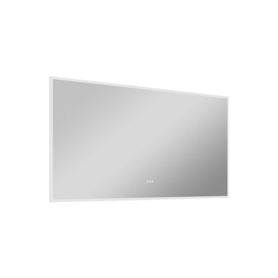 72 in. W x 36 in. H Rectangular Frameless Anti-Fog LED Light Dimmable Wall Mount Premium Bathroom Vanity Mirror