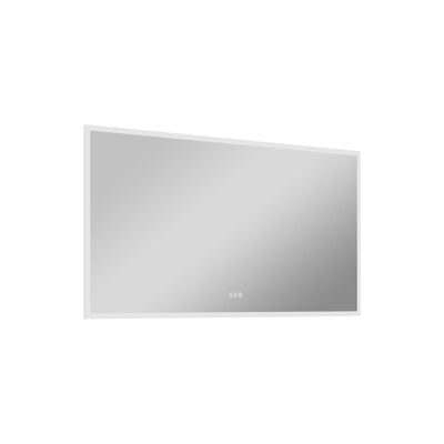 60 in. W x 28 in. H Rectangular Frameless Anti-Fog LED Light Dimmable Wall Mount Premium Bathroom Vanity Mirror