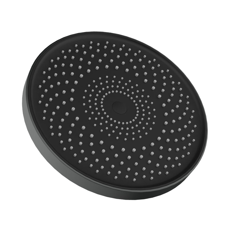 Wall-Mounted Ceiling Round Shower Set with 3 Spray Patterns